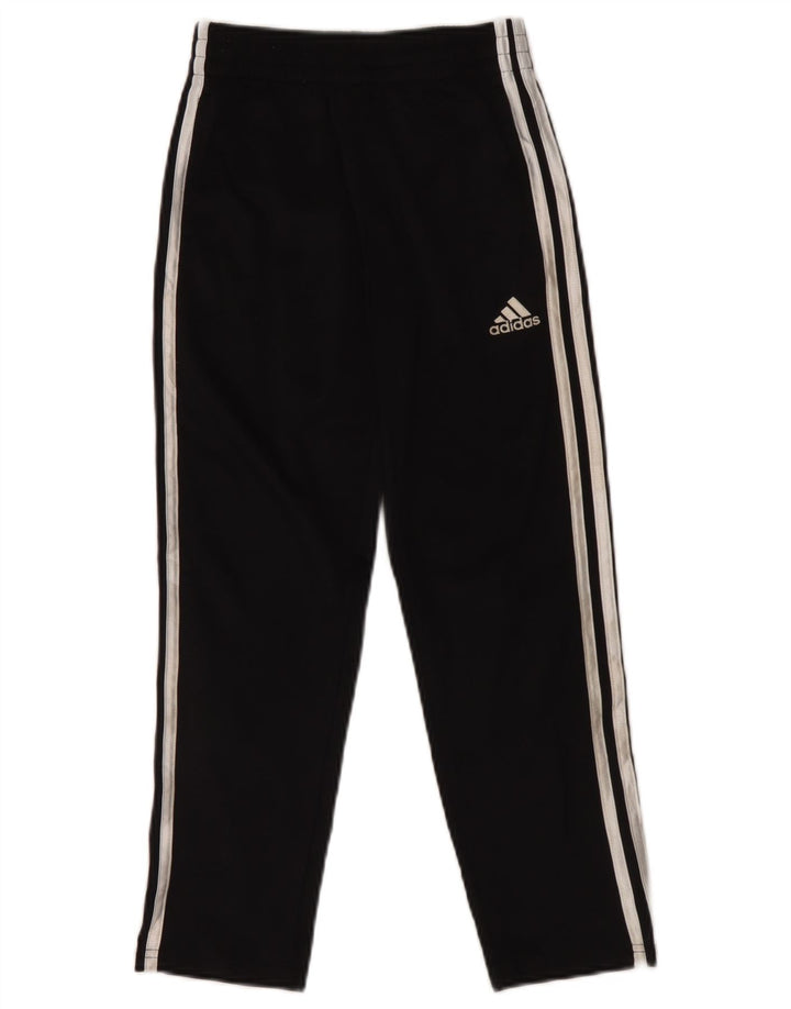 Adidas Hlače za trenirku za dječake 7-8 godina crne od poliestera
