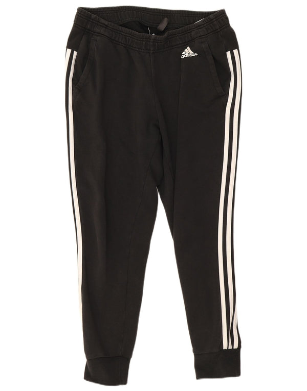 Adidas Ženska trenirka Hlače Joggers UK 12/14 Srednje crni pamuk