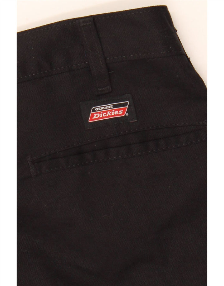 Dickies muške ravne kargo hlače W32 L32 crni poliester