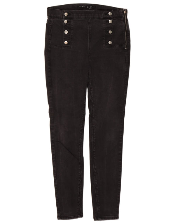 Karen Millen Womens Skinny Jeans UK 12 Medium W28 L28 Grey