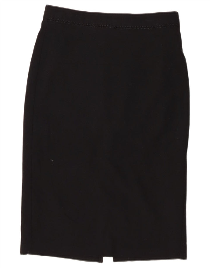 Marks & Spencer ženska pencil suknja UK 10 mala W28 crni poliester