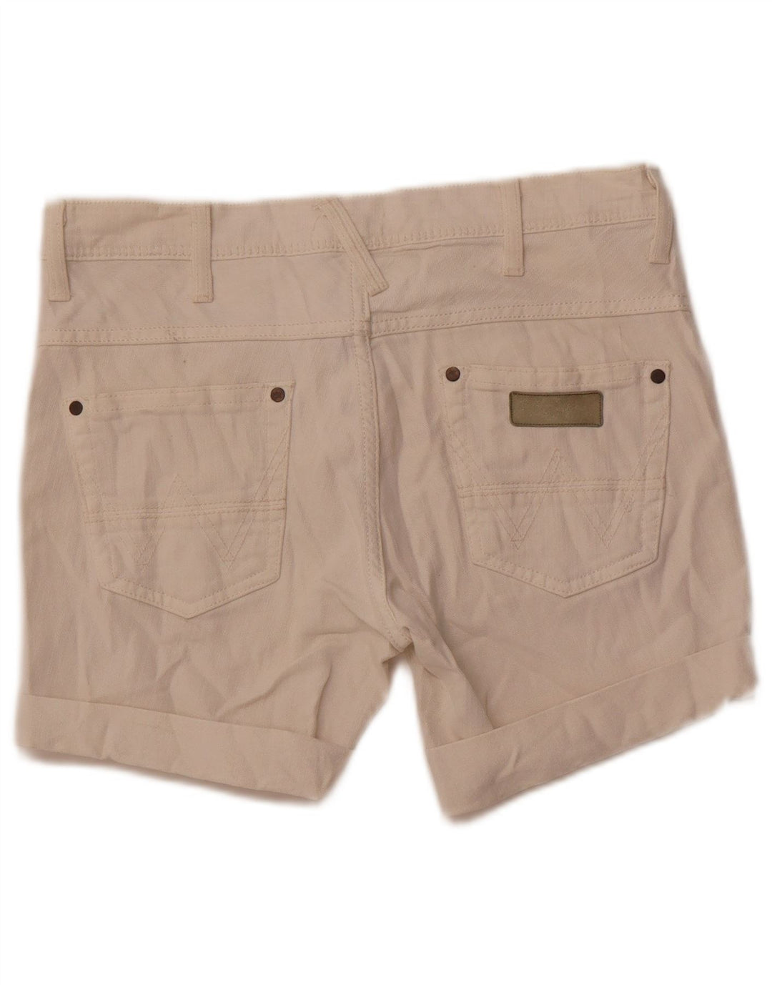 Wrangler ženske kratke traper hlače W32 Large Off White Pamuk