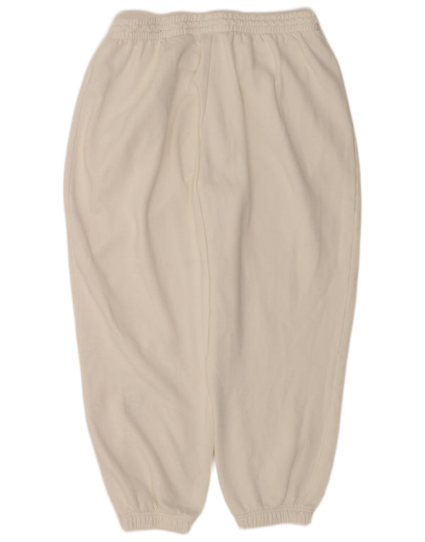 Adidas Ženska trenirka Hlače Joggers UK 20 2XL Bijeli pamuk