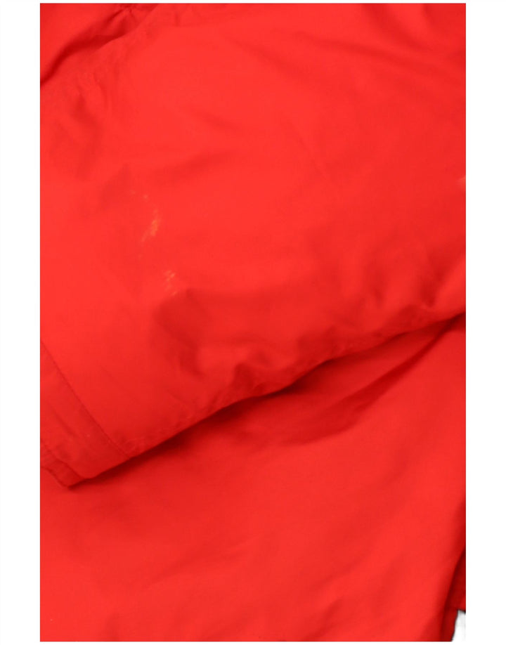 RALPH LAUREN Ženska parka jakna s kapuljačom UK 14 srednje crvena zimska