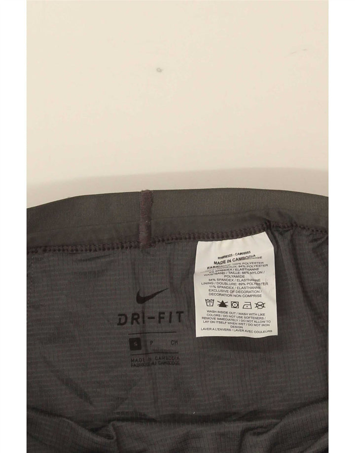 Nike Ženske Dri Fit Sportske kratke hlače UK 10 Mali sivi poliester
