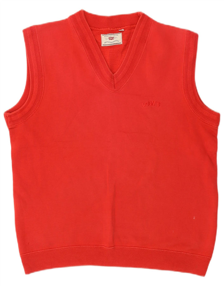 Levi's muška majica bez rukava mala crvena