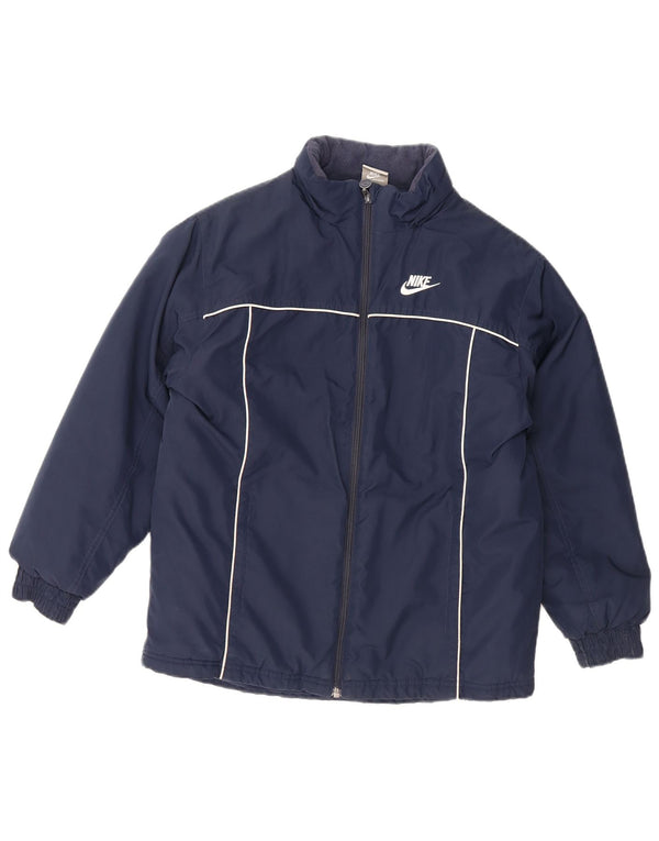 NIKE Boys Graphic Windbreaker jakna 10-11 Years Medium Navy Blue