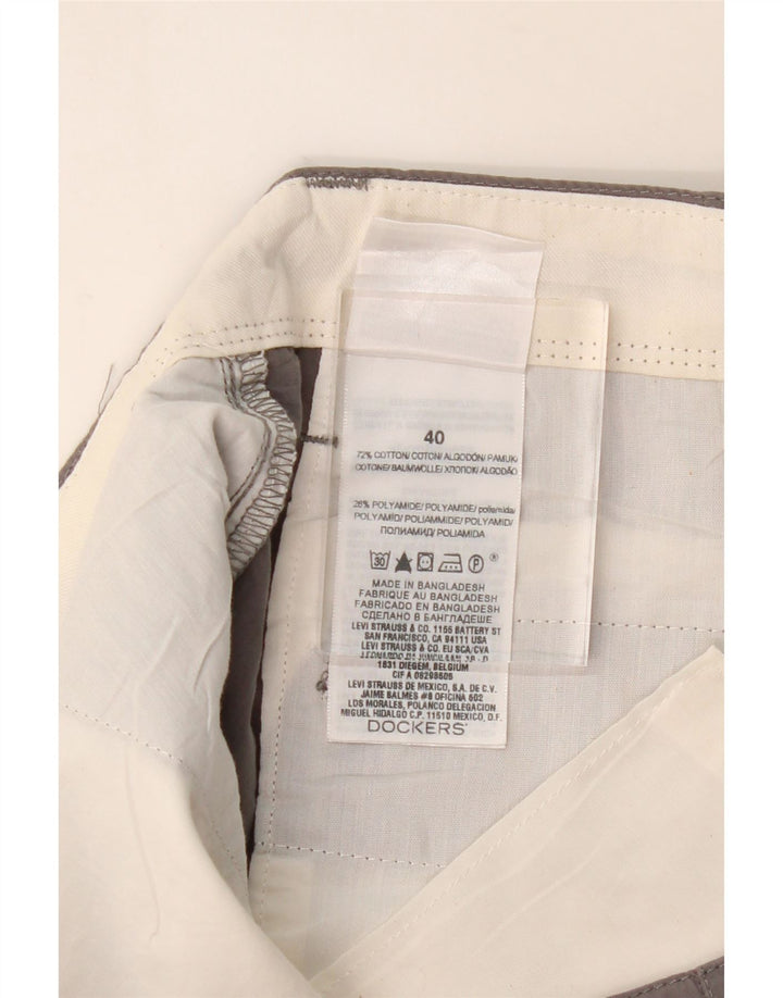 DOCKERS Mens Cargo Shorts W40 XL Grey Cotton Vintage Dockers and Second-Hand Dockers from Messina Hembry 