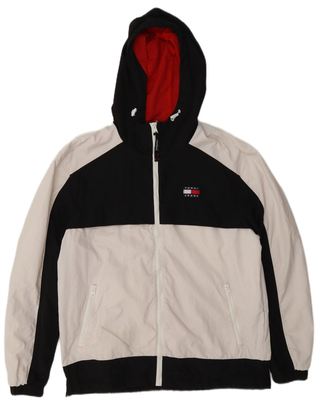 Tommy Hilfiger muška vjetrovka jakna UK 38 srednje bijele boje