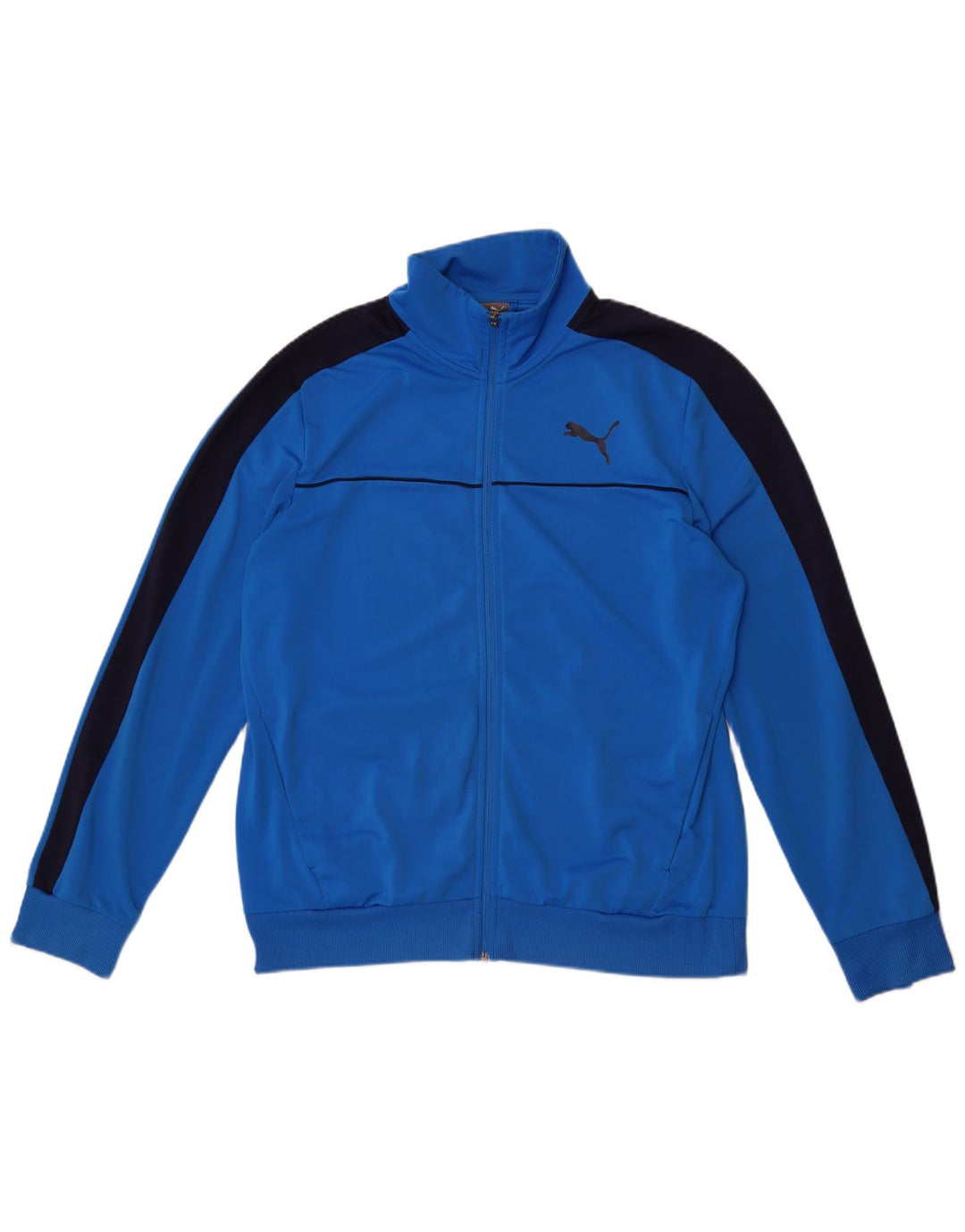 Puma muška gornja jakna trenirke Large Blue Colourblock poliester