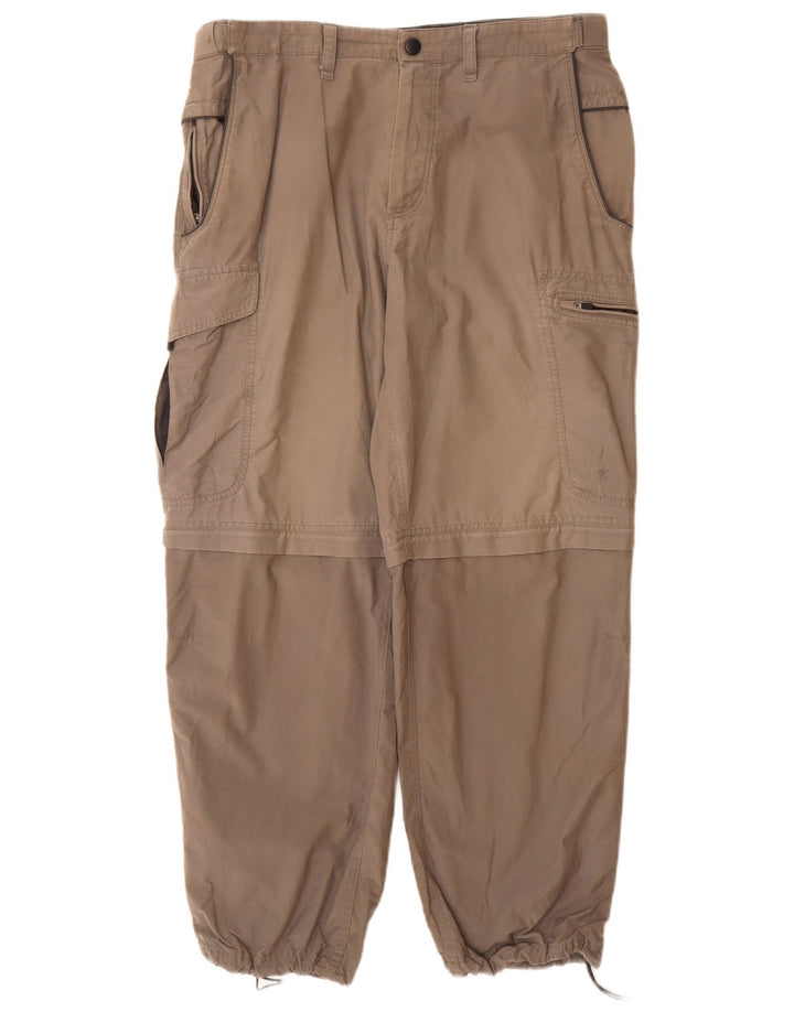 Marks & Spencer muške Joggers Cargo hlače W34 L29 Sivi pamuk