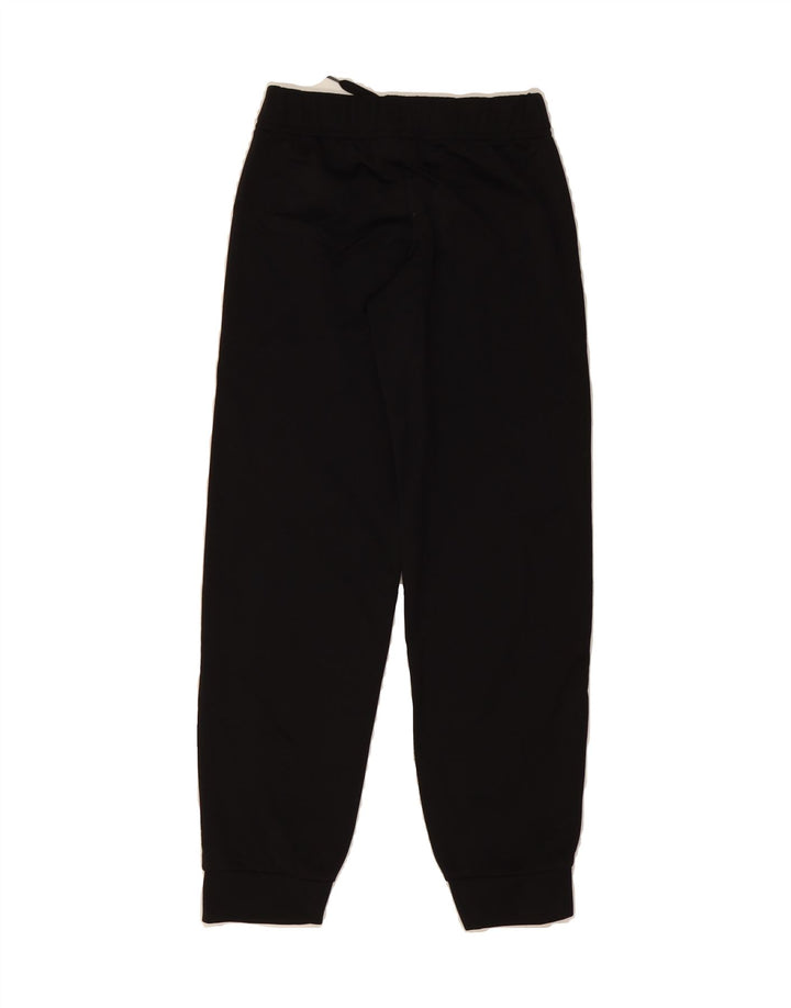 ADIDAS Boys Tracksuit Trousers Joggers 7-8 Years  Black Polyester Vintage Adidas and Second-Hand Adidas from Messina Hembry 