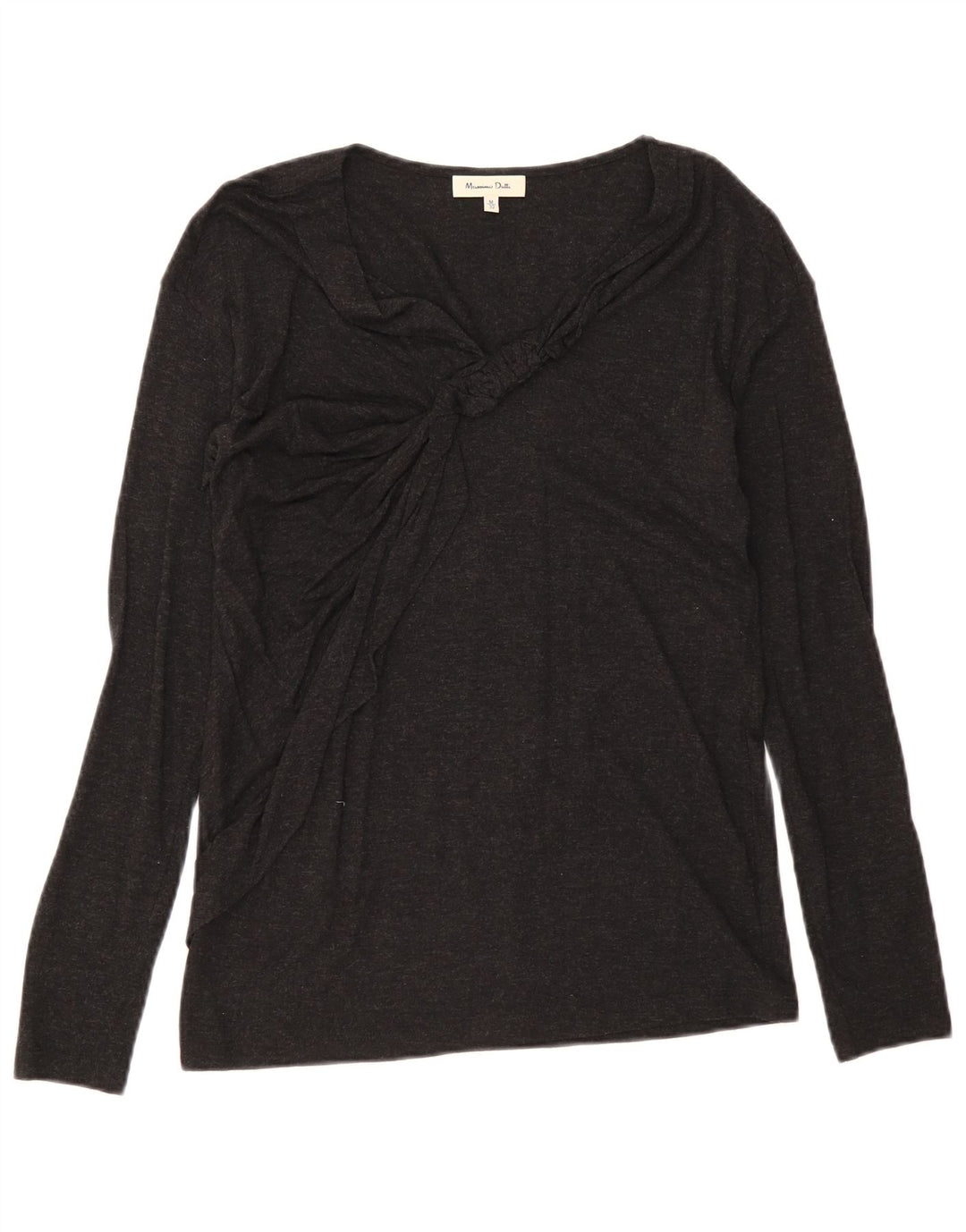 Ženska majica dugih rukava Massimo Dutti UK 12 srednje crna