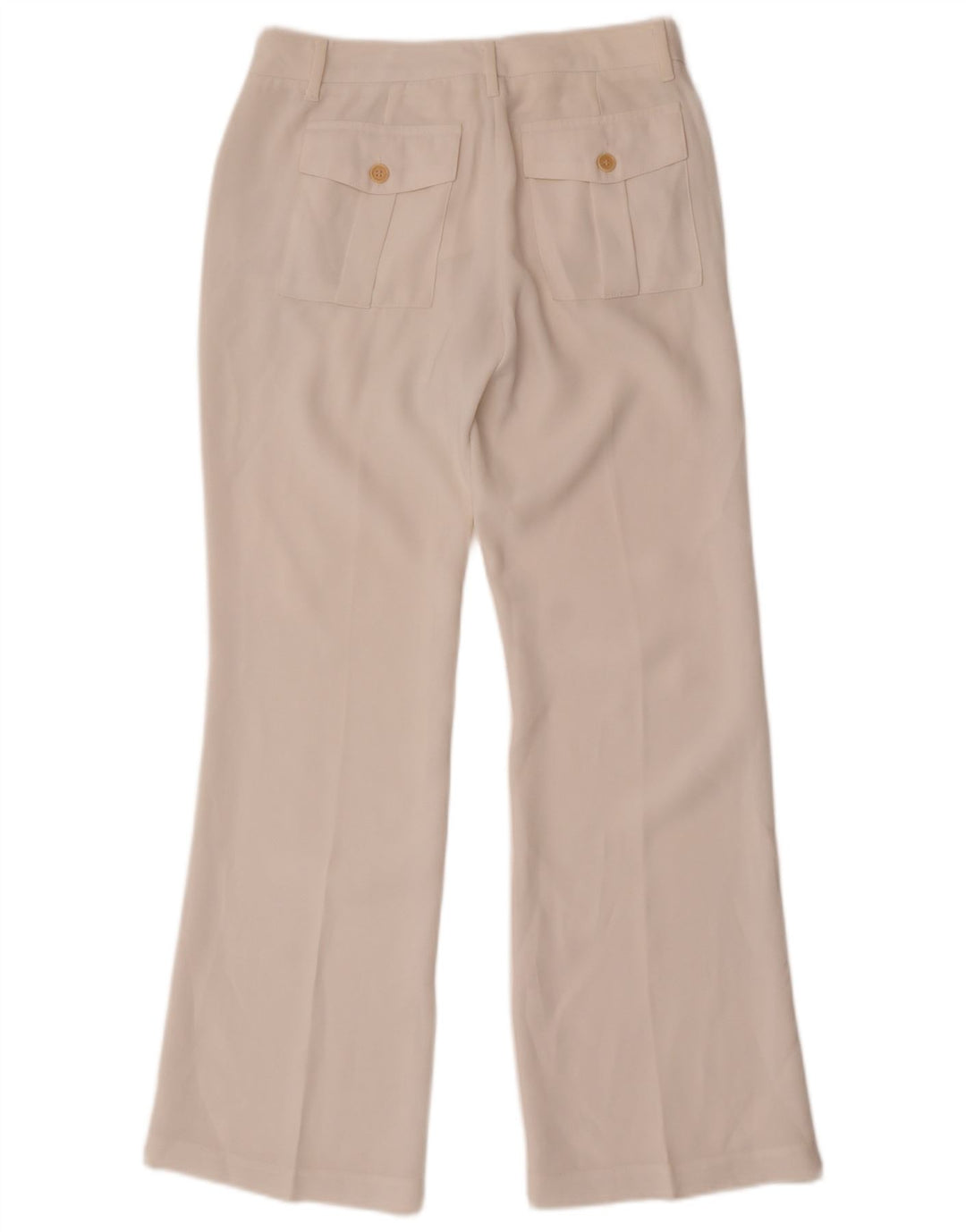 Benetton ženske chino hlače s čizmama W28 L30 Bijele