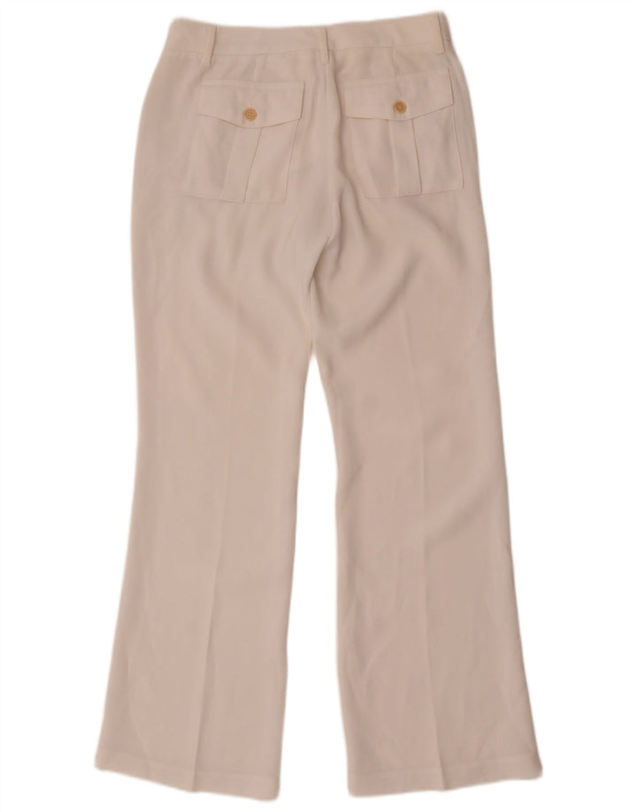 Benetton ženske chino hlače s čizmama W28 L30 Bijele