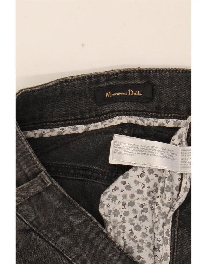 Ženske uske traperice Massimo Dutti W29 L33 sivi pamuk