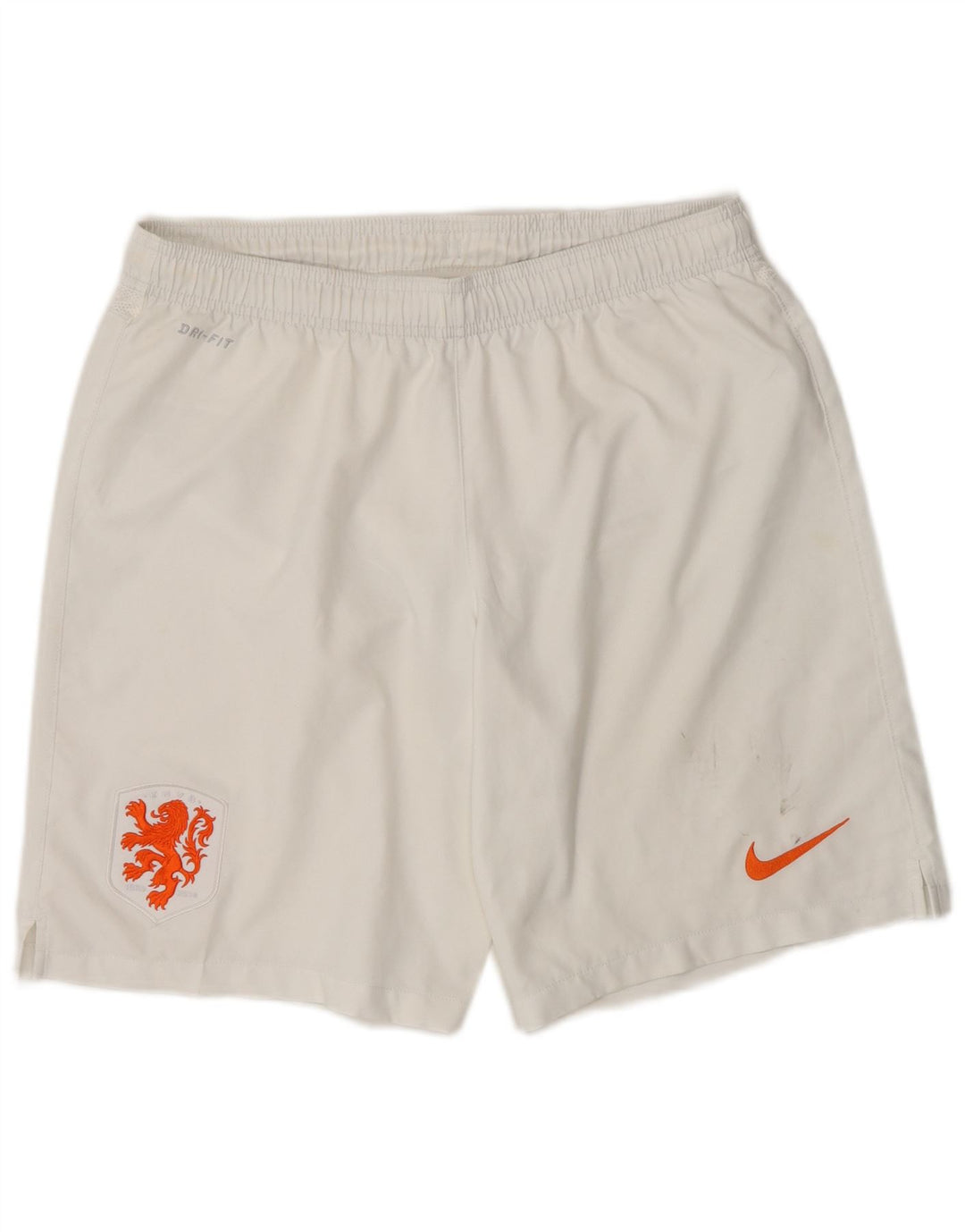 Nike muške KNVB sportske kratke hlače srednje bijele boje