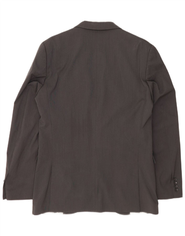 Sisley muško dvodijelno odijelo s 2 gumba IT 52 XL W36 L32 sivi poliester