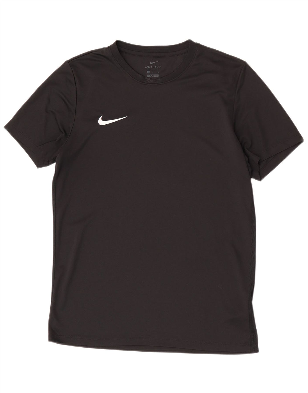 Nike Dri Fit majica kratkih rukava, veliki crni poliester