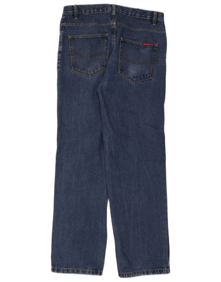 Dickies muške ravne traperice W34 L30 plavi pamuk