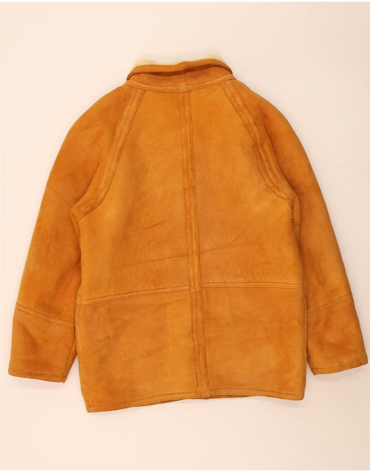 Vintage muška jakna s ovčicama IT 56 XL Smeđe ovčice