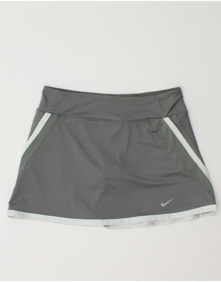 Nike Ženska Dri Fit Skort UK 14 Large Grey Colourblock Poliester
