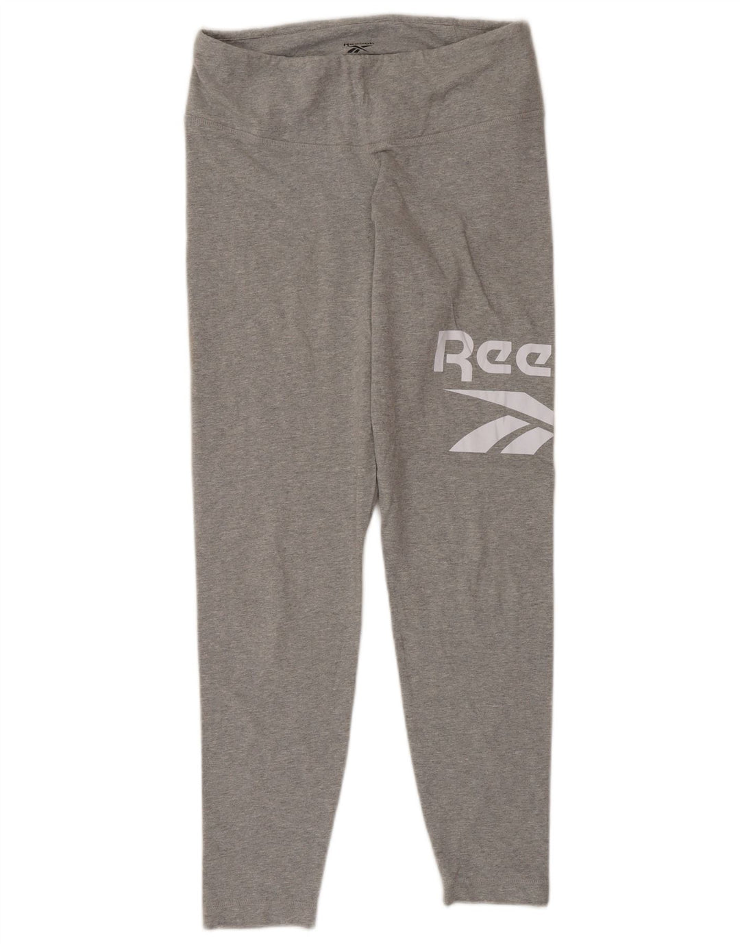 Reebok ženske grafičke tajice UK 12/14 srednje sive pamučne