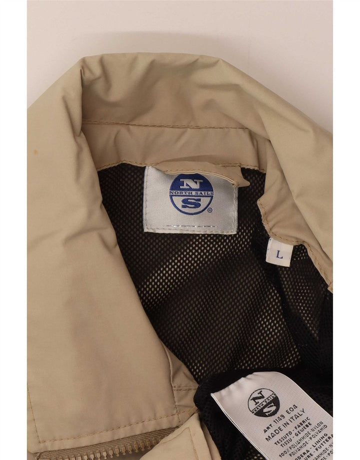 Muška bomber jakna North Sails UK 40 Large Beige Poliamid