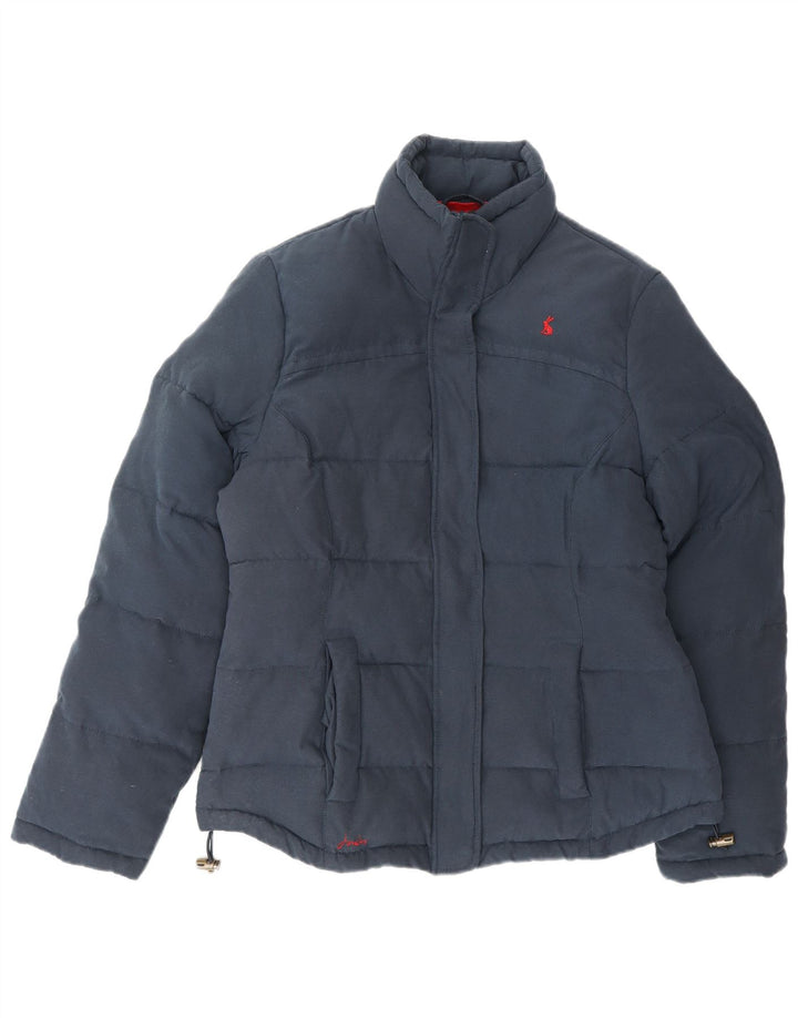 Joules ženska podstavljena jakna UK 12 Srednji tamnoplavi poliester