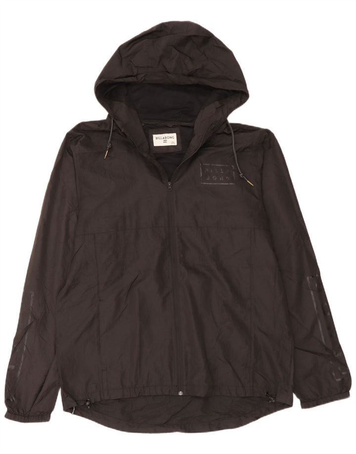 Billabong muška kišna jakna s kapuljačom Graphic UK 44 2XL crni poliester