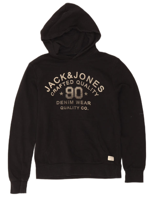 Jack & Jones muška majica s kapuljačom XS, crni pamuk