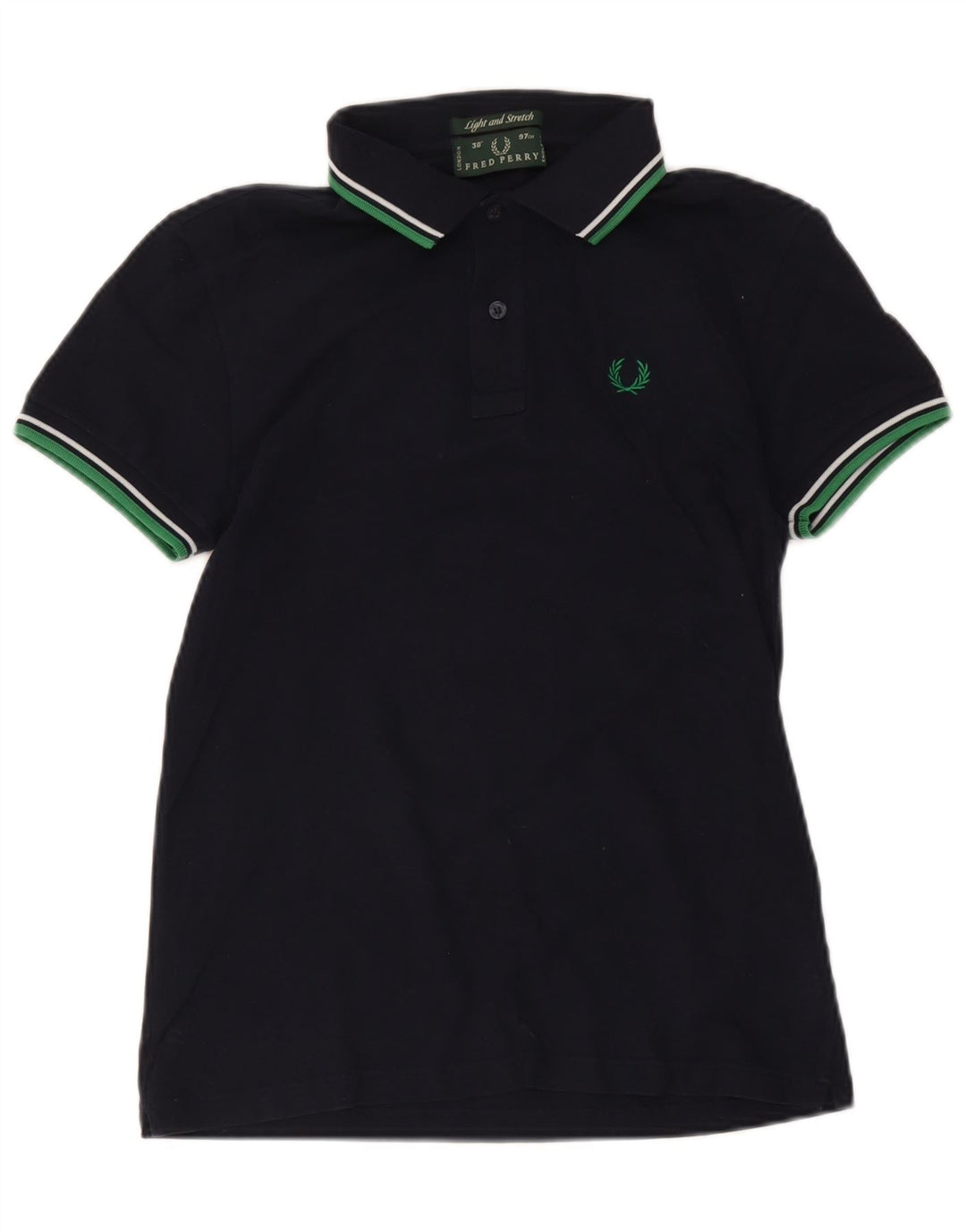 Fred Perry muška polo majica mala tamnoplava pamučna na pruge