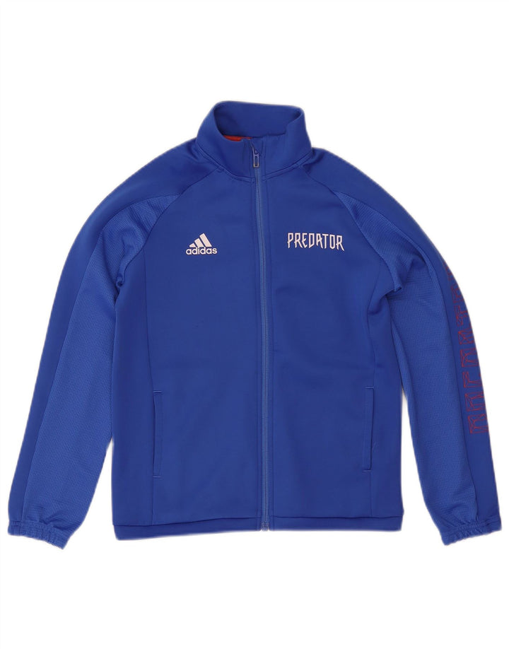 Adidas Boys Predator Graphic Trenirka Gornja jakna 9-10 godina plava poliester