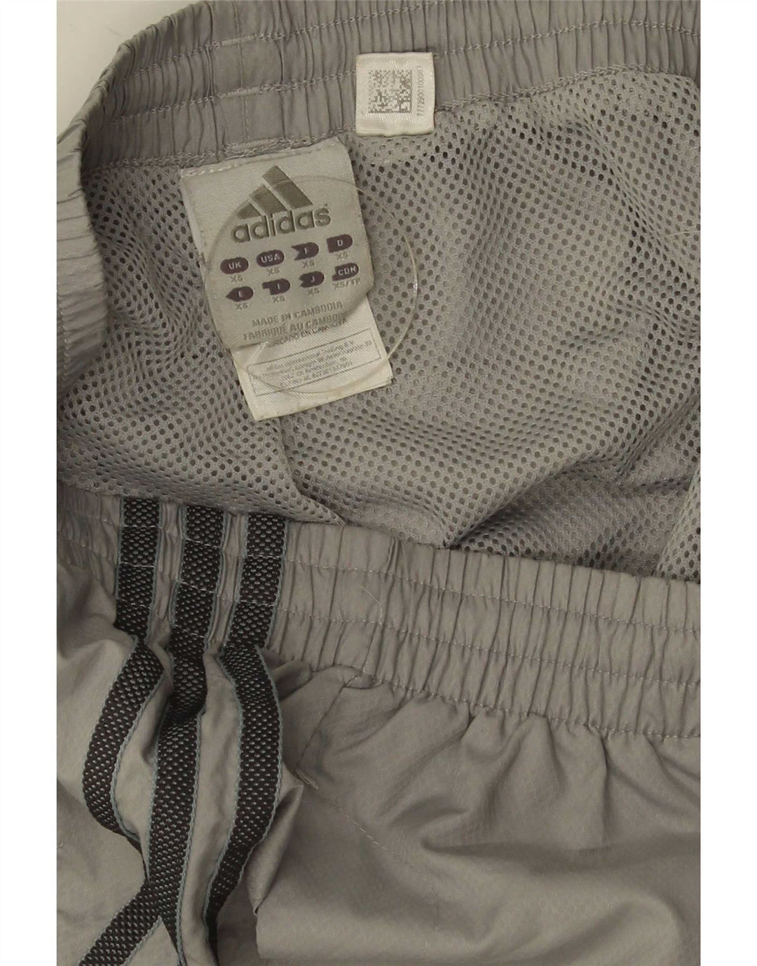 Adidas muške trenirke XS sivi poliester