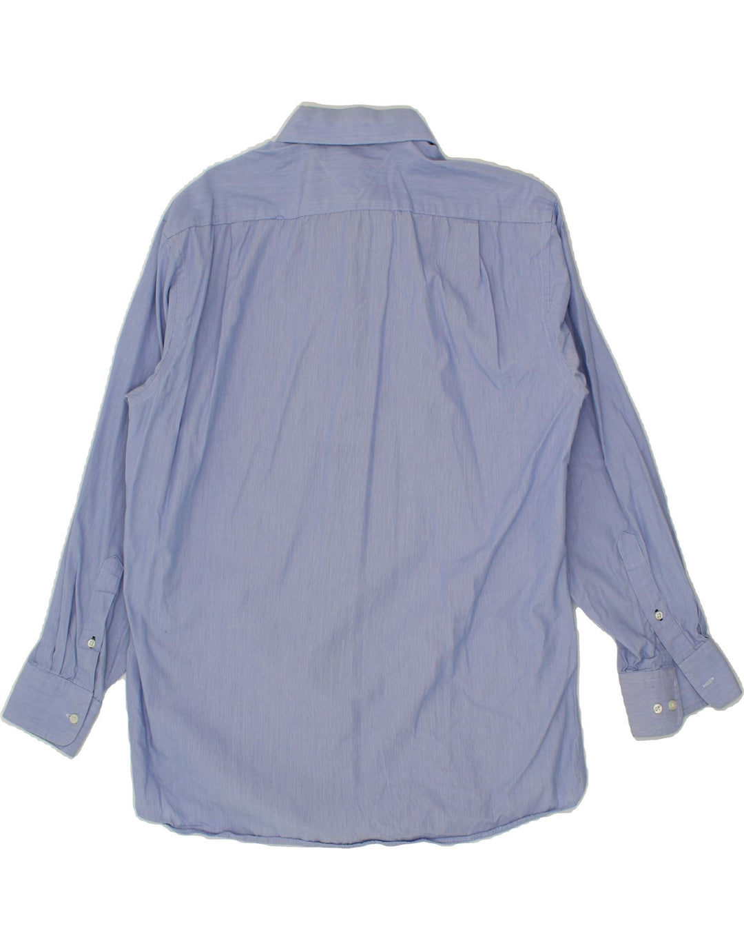 TOMMY HILFIGER Mens Regular Fit Shirt Size 15 1/2 Medium Blue Cotton Vintage Tommy Hilfiger and Second-Hand Tommy Hilfiger from Messina Hembry 