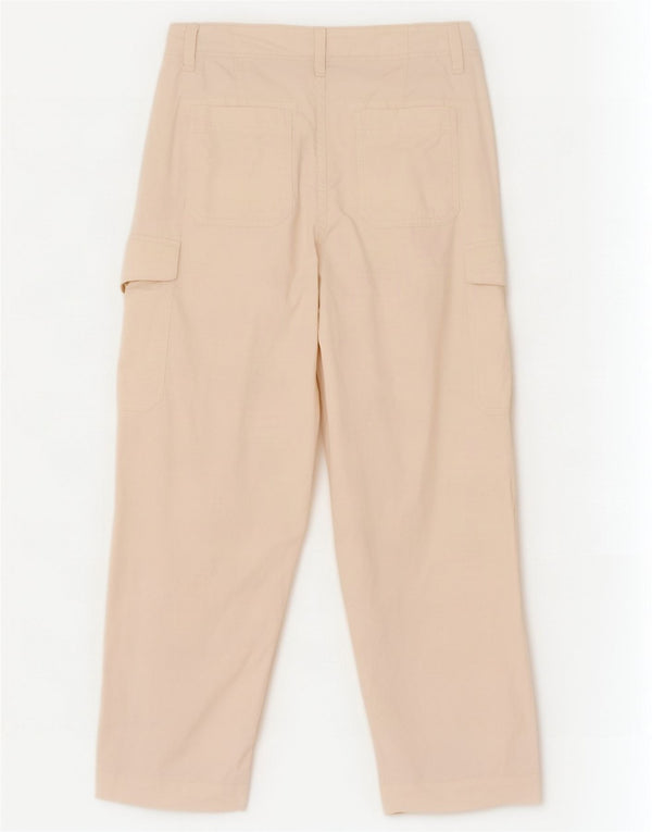 Marks & Spencer ženske kargo hlače UK 14 Large W34 L29 Off White
