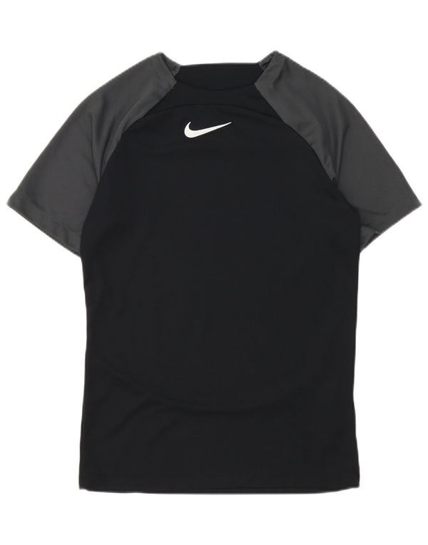 Nike Dri Fit Graphic T-Shirt Top mali crni Colourblock poliester