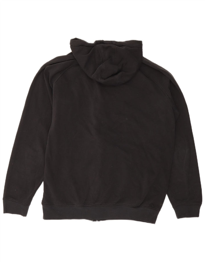 Kappa muški pulover s kapuljačom na patentni zatvarač 2XL crni