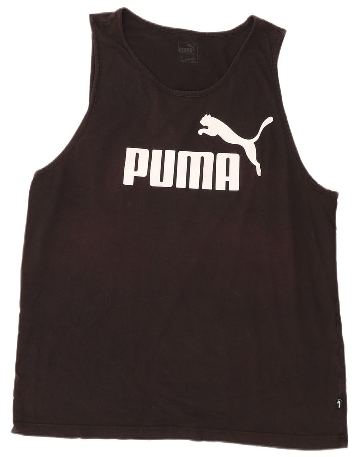 Puma muški grafički prsluk 2XL crni