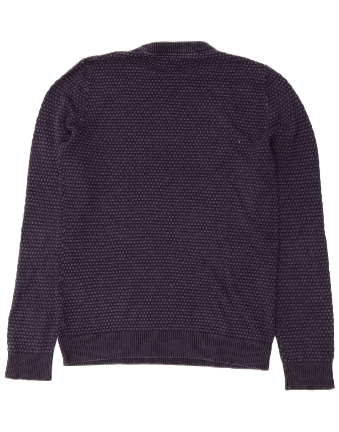 Jack & Jones muški džemper s okruglim izrezom Srednji tamnoplavi pamuk