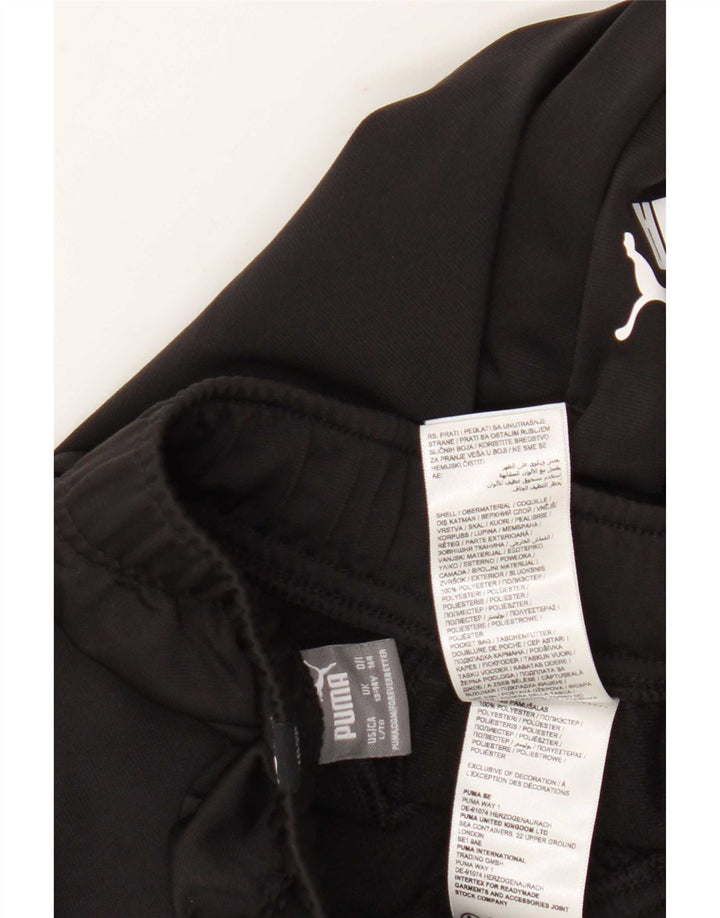 Puma Boys Trenirka Hlače Joggers 13-14 Years Black Poliester