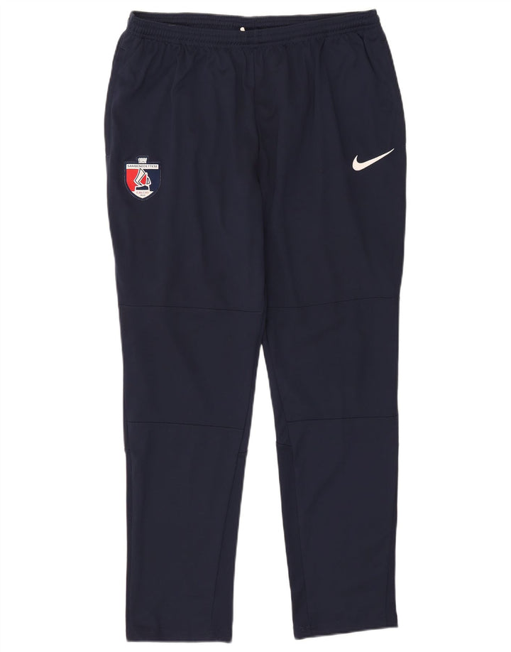 Nike muške Dri Fit Graphic Trenirke Hlače XL tamnoplavi poliester