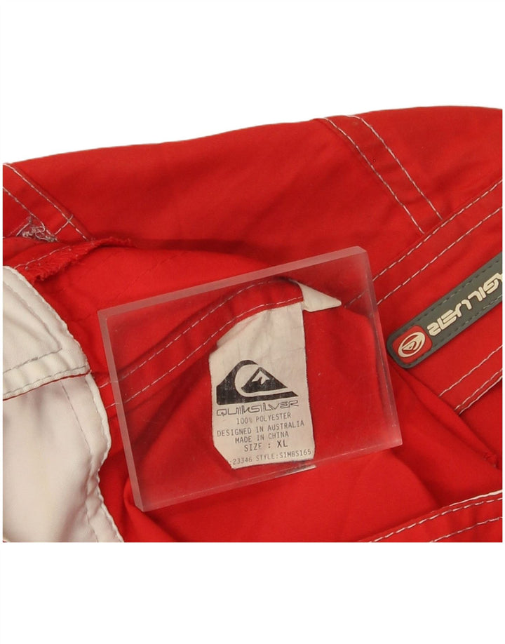 Quiksilver muške kratke hlače za plivanje XL crveni poliester