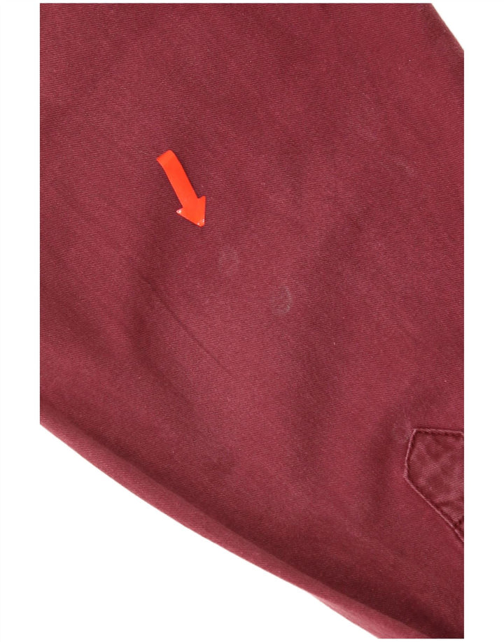 Wrangler muška košulja Srednje tamnocrveni pamuk