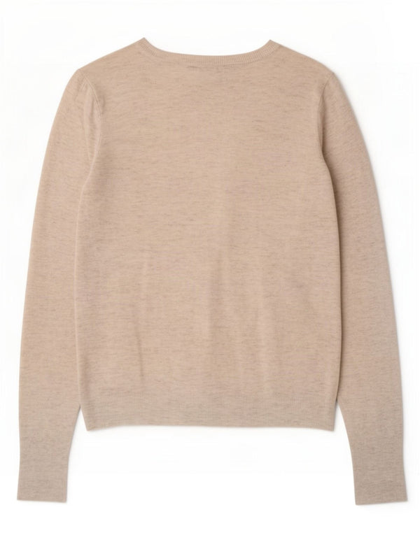 Zara ženski kardigan pulover UK 10 Small Beige