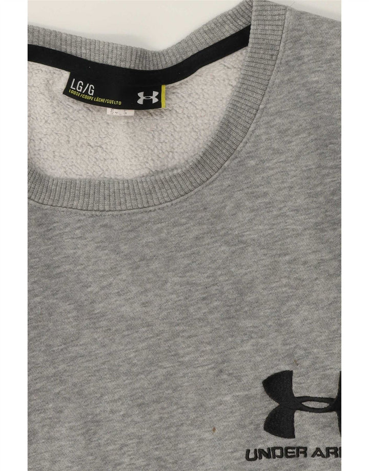 Under Armour muški džemper s grafičkim motivima s velikim sivim pjegama