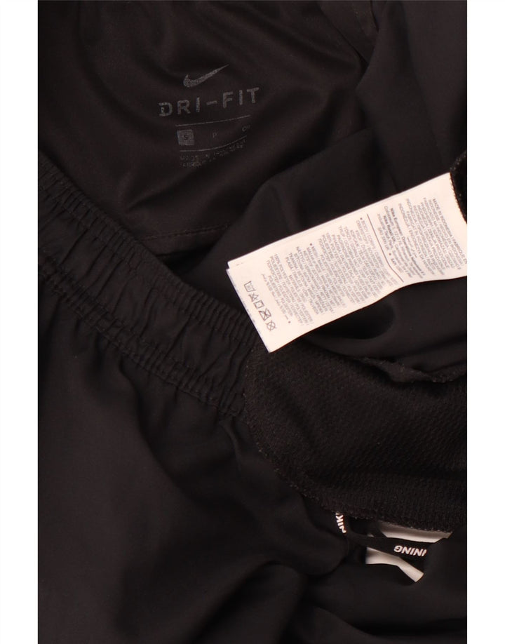 NIKE Muške Dri Fit Trenirke Hlače Joggers Mali crni poliester