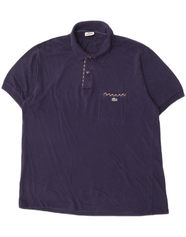 Lacoste muška polo majica veličina 6 XL tamnoplavi pamuk