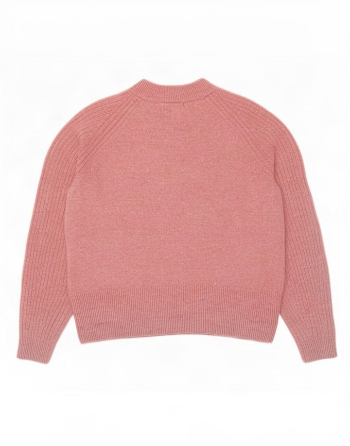 Marks & Spencer ženski pulover s okruglim izrezom UK 10 Small Pink