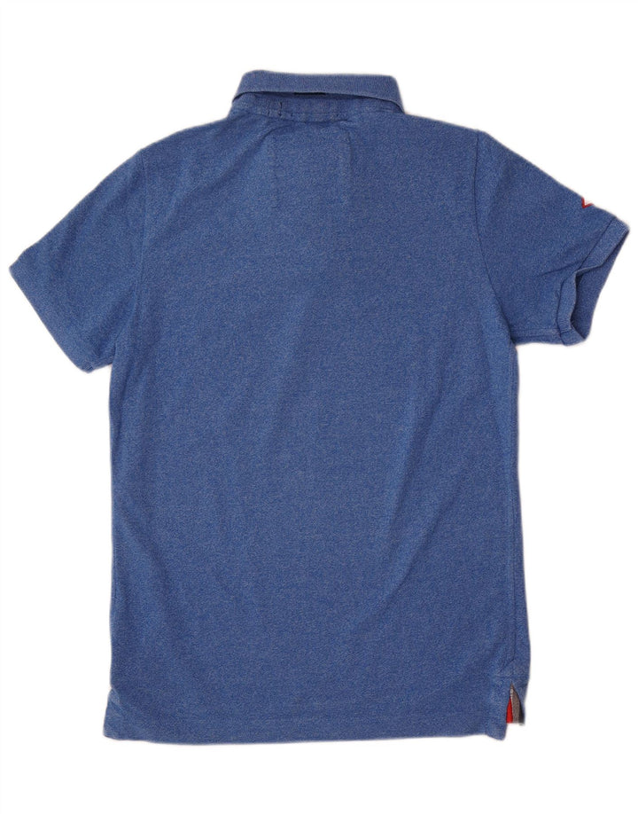 Superdry muška polo majica Large Blue Cotton Classic